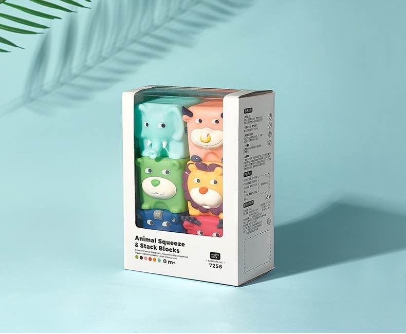 Babycare啃咬软积木0-1岁