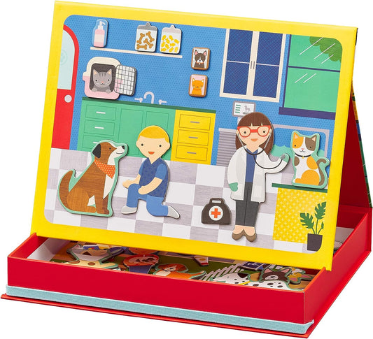 美国Petit Collage Mag Play Scene Pet Hospital