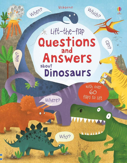 USBORNE Lift-the-flap Questions and Answers-Dinosaur