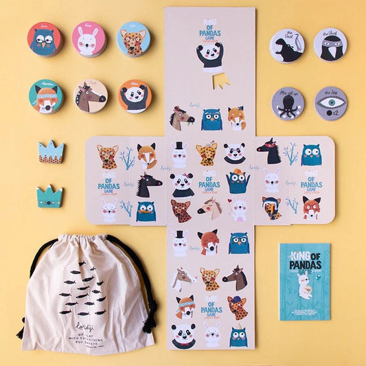 LONDJI KING OF PANDAS 记忆策略桌游