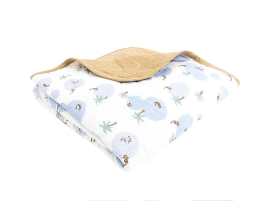 Nest Designs Small Quilted Bamboo Cozy Blanket 2.0 TOG - Thirsty Tigers