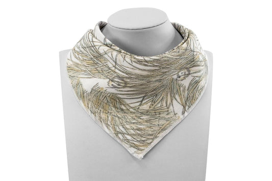 Nest Designs-Bamboo Baby Bandana Bib - Seagulls & Seagrass