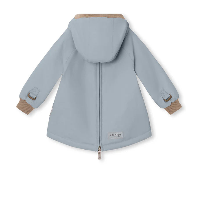 丹麦Mini A Ture- Baby Wen fleece lined winter anorak 5222-CITADEL BLUE