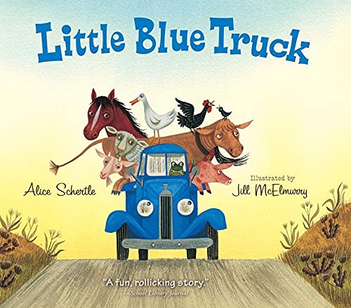 获奖绘本Little Blue Truck