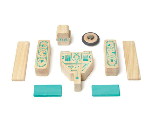 美国木质磁力片Tegu-Magbot