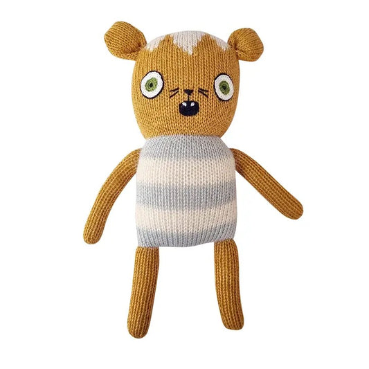 丹麦羊驼毛Lucky Boys Sunday-Tiger Triplet Mustard