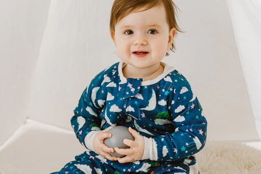 Nest Designs Bamboo Long Sleeve Footed Sleep Bag 0.6 TOG - Eric Carle Nighty Night