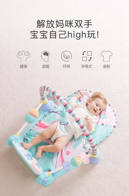 贝恩施萌宠钢琴健身架0-3岁