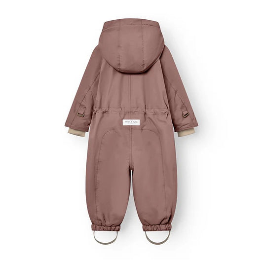 丹麦Mini A Ture- Wisti lined fleece snowsuit 4650-LIGHT PLUM