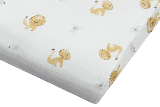 Nest Designs Bamboo Toddler Pillow with Pillowcase (Medium) - The Lion & The Mouse - 55X35