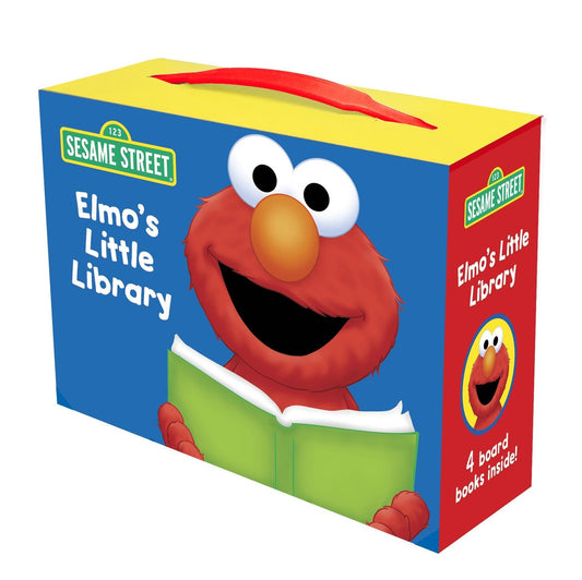 畅销绘本Elmo's Little Library: Elmo's Mother Goose; Elmo's Tricky Tongue Twisters; Elmo Says; Elmo's ABC Book