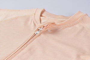 Nest Designs Bamboo Jersey Short Sleeve Footed Sleep Bag 0.5 TOG - Pantone Bellini