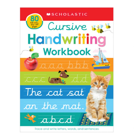 美国Scholastic -Scholastic Early Learners -Cursive Practice Learning Pad