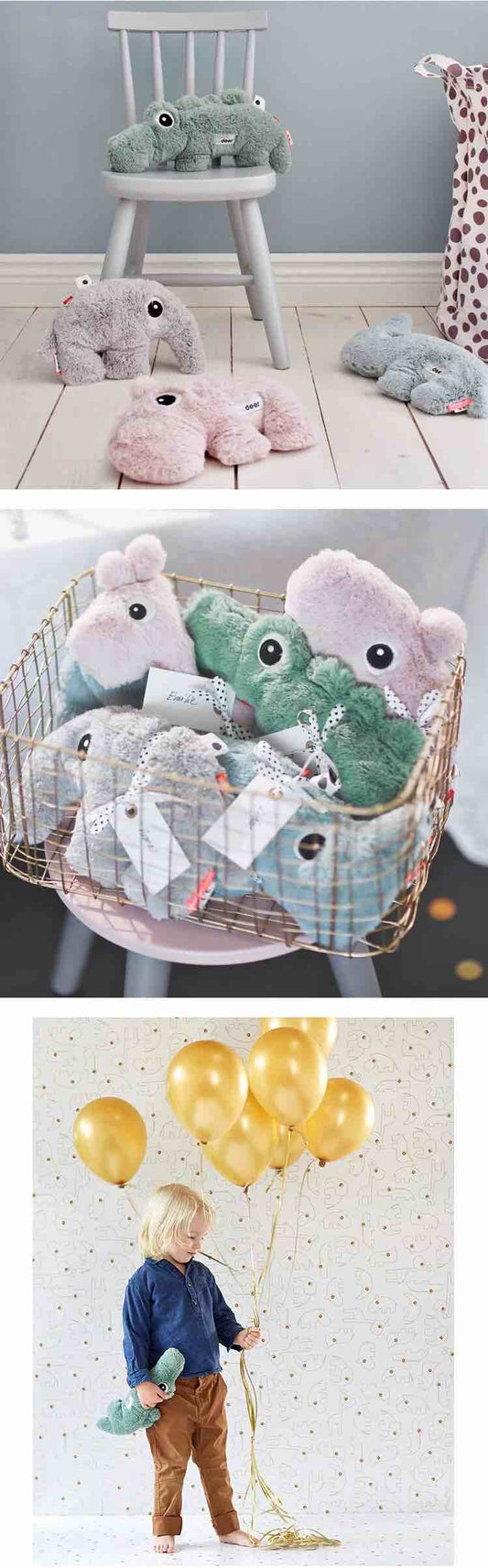 丹麦Done by Deer迷你好朋友Croco鳄鱼