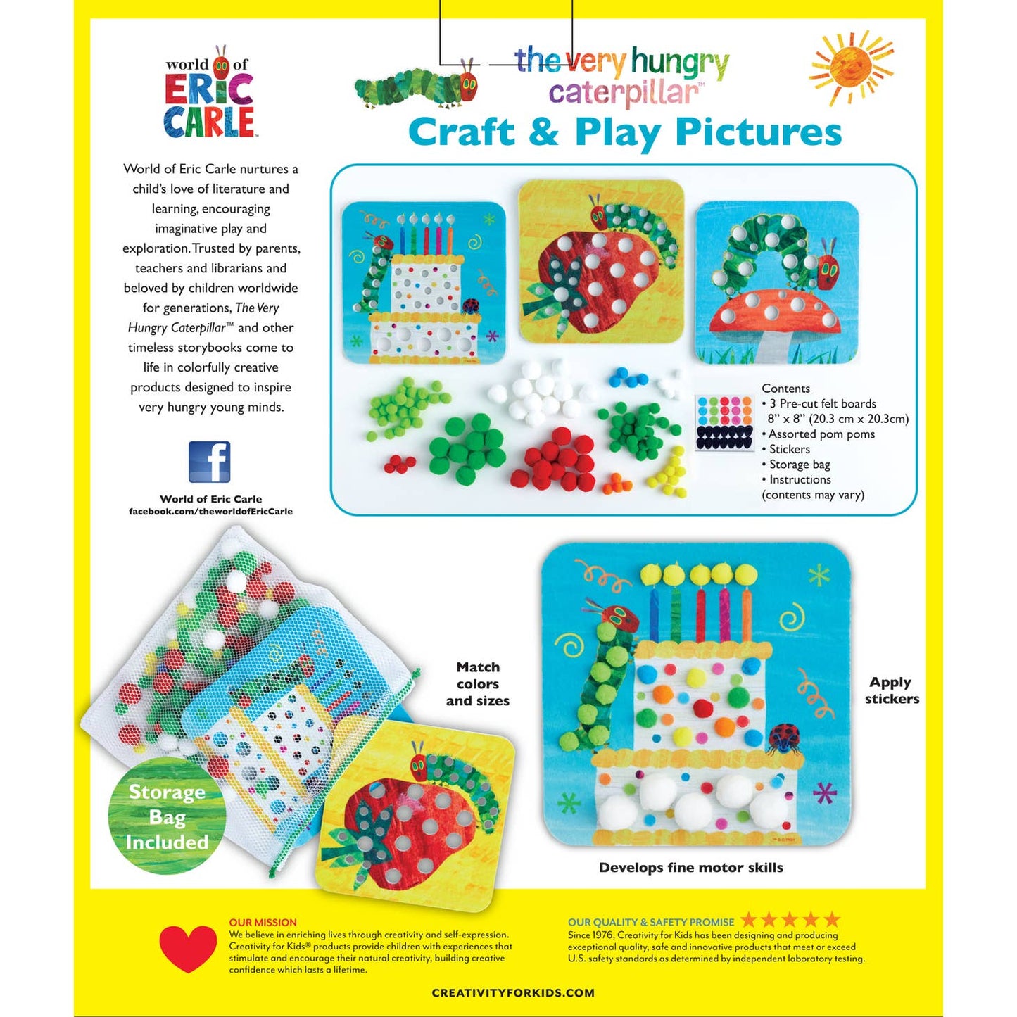 德国Faber Castell The Very Hungry Caterpillar Craft & Play Pictures-百年老牌