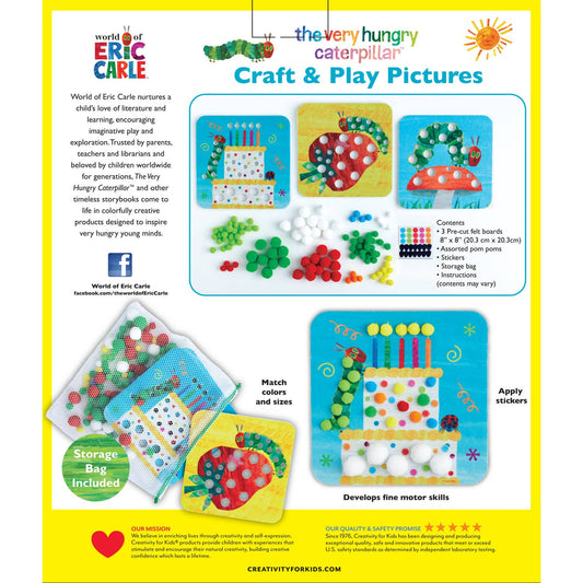 德国Faber Castell The Very Hungry Caterpillar Craft & Play Pictures-百年老牌