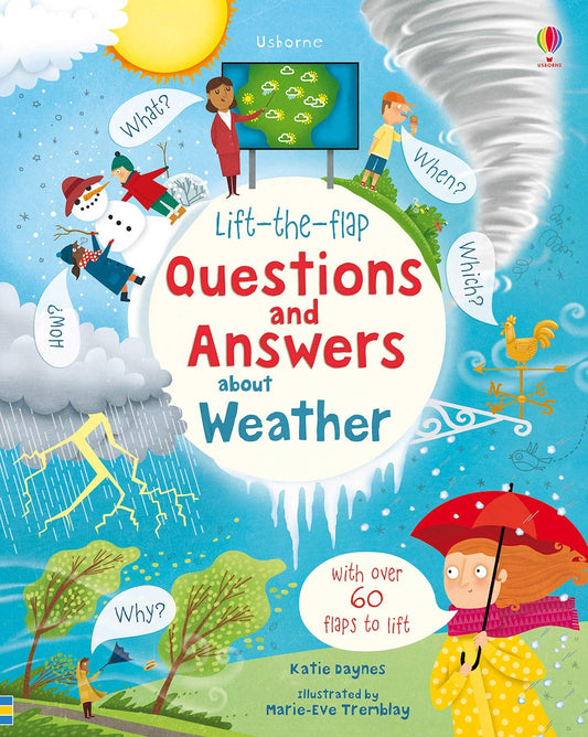USBORNE Lift-the-flap Questions and Answers-Weather