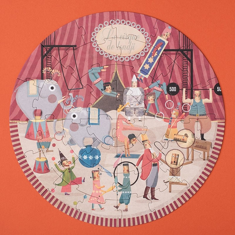 LONDJI Circus Round puzzle