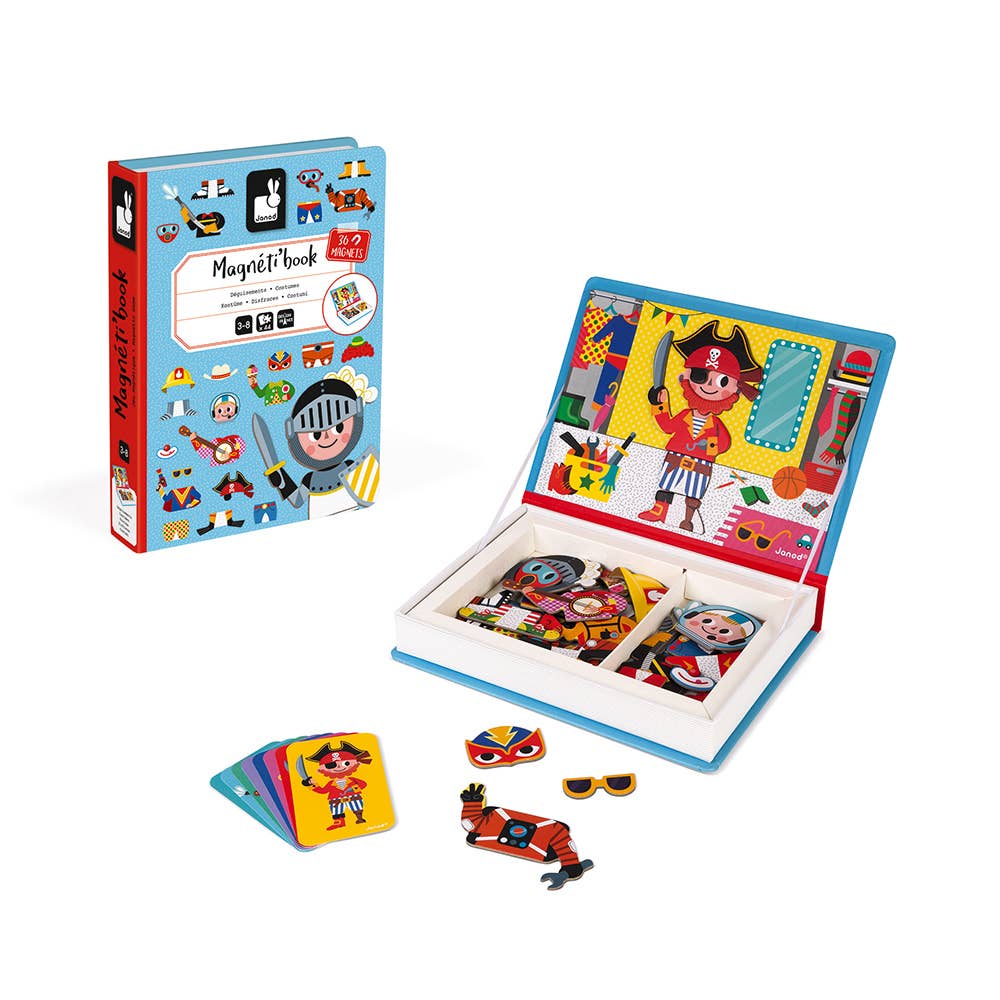 法国Janod Magneti'book - Boy's Costumes