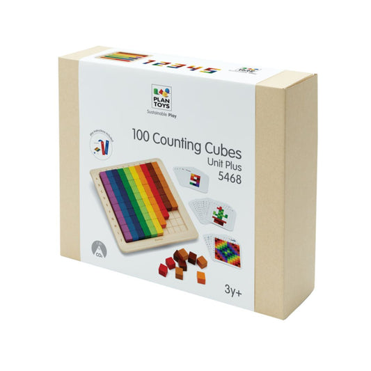泰国PlanToys 100 Counting Cubes