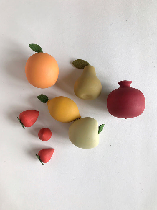 乌克兰绝美SABO-Wooden Fruit Set