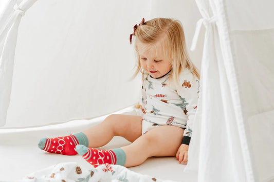 Nest Designs Organic Cotton Long Sleeve Onesie - Christmas Day!