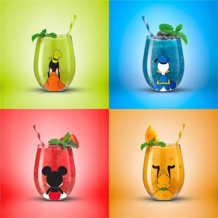 美国JoyJolt-Disney Squad Mickey Mouse & Pals “Looking Back" Glasses
