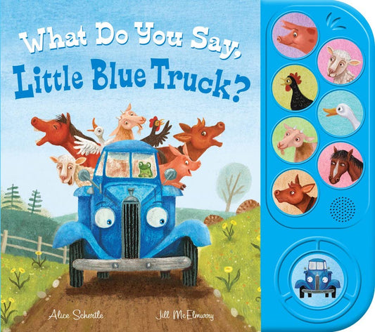 亚马逊最畅销有声绘本What Do You Say, Little Blue Truck