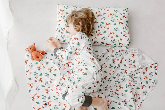 Nest Designs Bamboo Duvet Cover(Crib) - Fox Tots