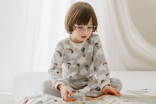 Nest Designs Organic Cotton Two-Piece PJ Set - Meerkats Away!