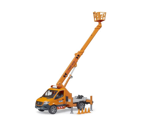 Bruder新品 02679 MB Sprinter w/Working Platform + Light & Sound Module