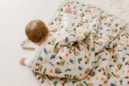 Nest Designs Small Quilted Winter Blanket 3.2 TOG - Eric Carle Adventure Time