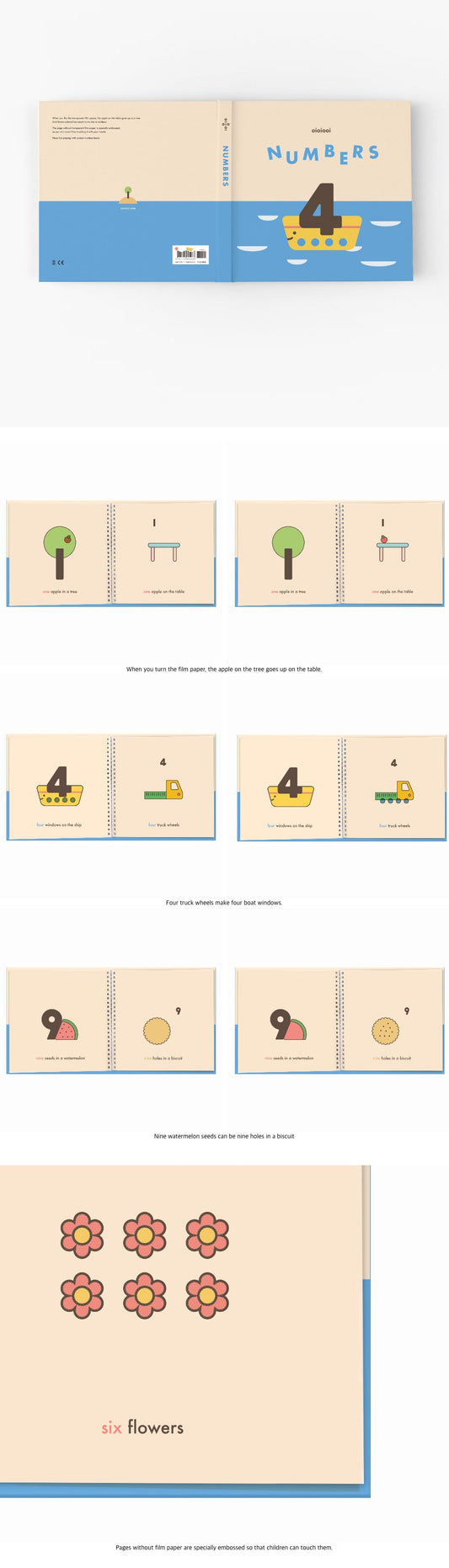韩国OIOIOOI高颜值数字启蒙书
