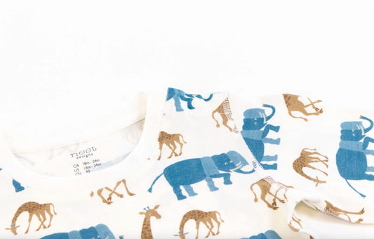 Nest Designs x Eric Carle分身长袖睡衣-动物伙伴