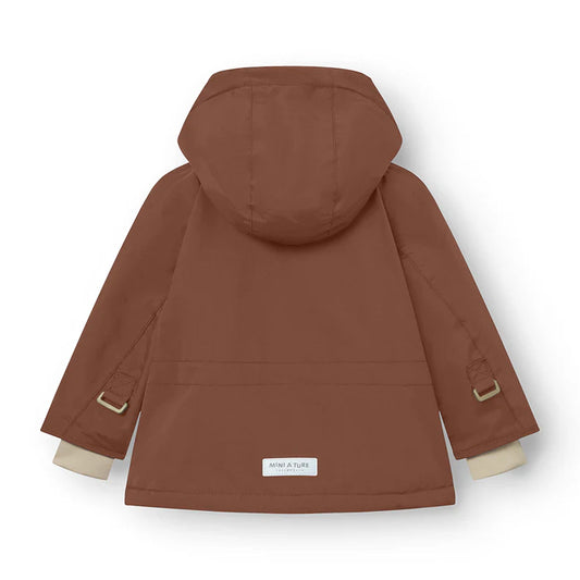 丹麦Mini A Ture- Wally fleece lined winter jacket 1691-ROOT BEER BROWN