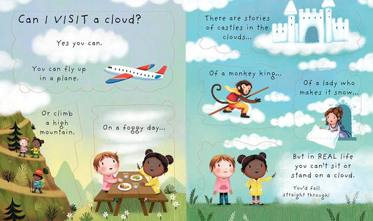Usborne Lift-The-Flap Very First Questions And Answers What Are Clouds?