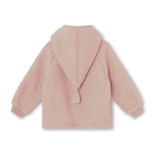 丹麦Mini A Ture- Liff teddyfleece jacket 3110-ADOBE ROSE
