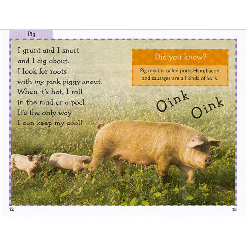 美国Scholastic-Schol Rdr Lvl 2-Farm Animals