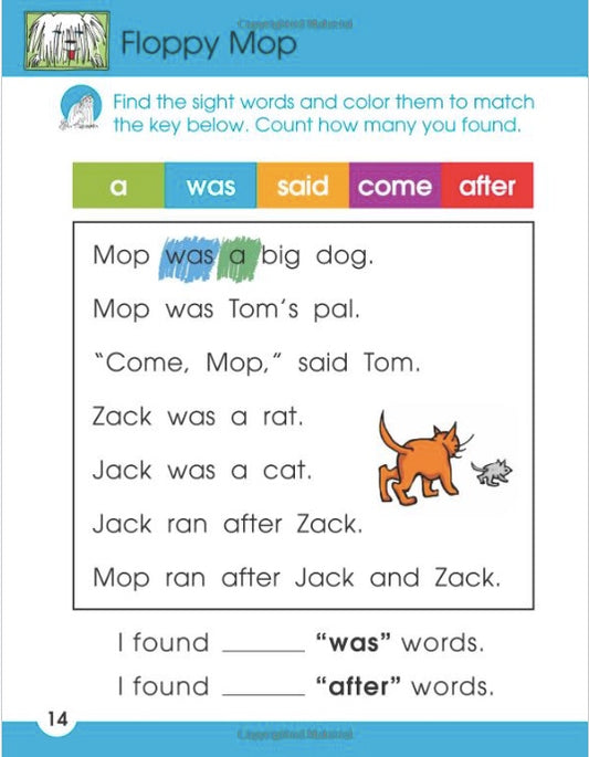 美国Scholastic-BOB Books-Developing Readers Workbook