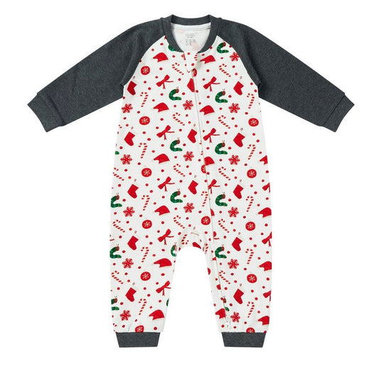 Nest Designs x Eric Carle Organic Cotton Footless Sleeper - Candy Cane Lane