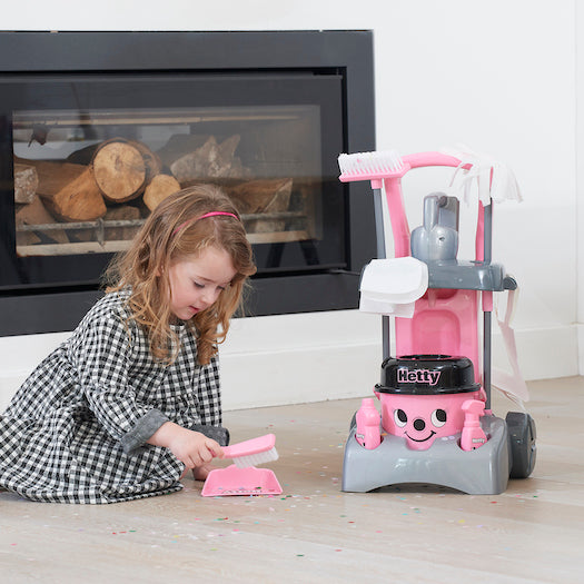 英国Casdon Deluxe Hetty Cleaning Trolley复刻Henry明星产品-Pink