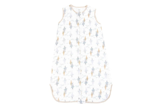 Nest Designs-0.6 TOG Bamboo Pima Sleeveless Sleep Bag - Ocean Float