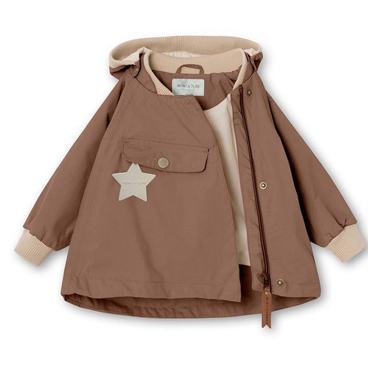 Mini A Ture Wai Spring Jacket-Brownie