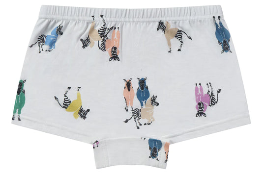 Nest Designs Bamboo Girls Boy Short Underwear (2 Pack) - Serengeti