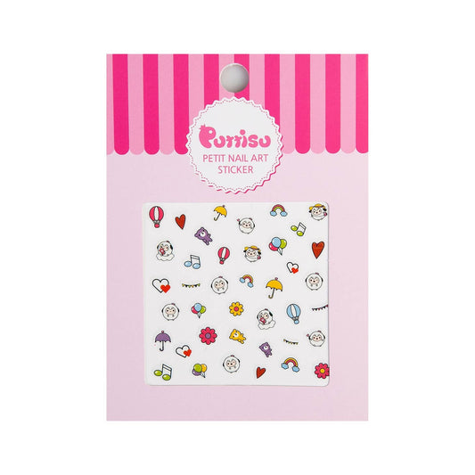 韩国Puttisu-Petit Nail Art Sticker - Mini - 02 Happy Picnic