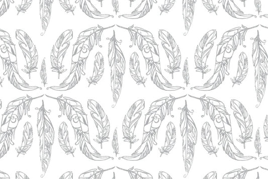 Nest Designs-Recycled Poly Short Sleeve Bib Cover - Feather White