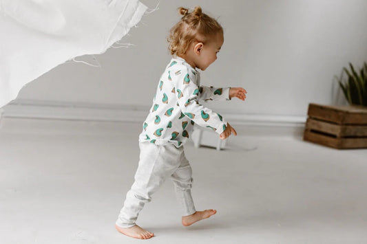 Nest Designs Organic Cotton Two-Piece PJ Set - A Quail
Tale