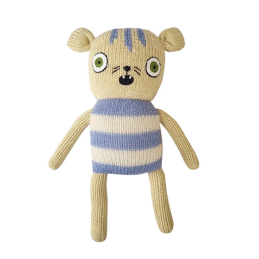 丹麦羊驼毛Lucky Boys Sunday-Tiger Triplet Yellow