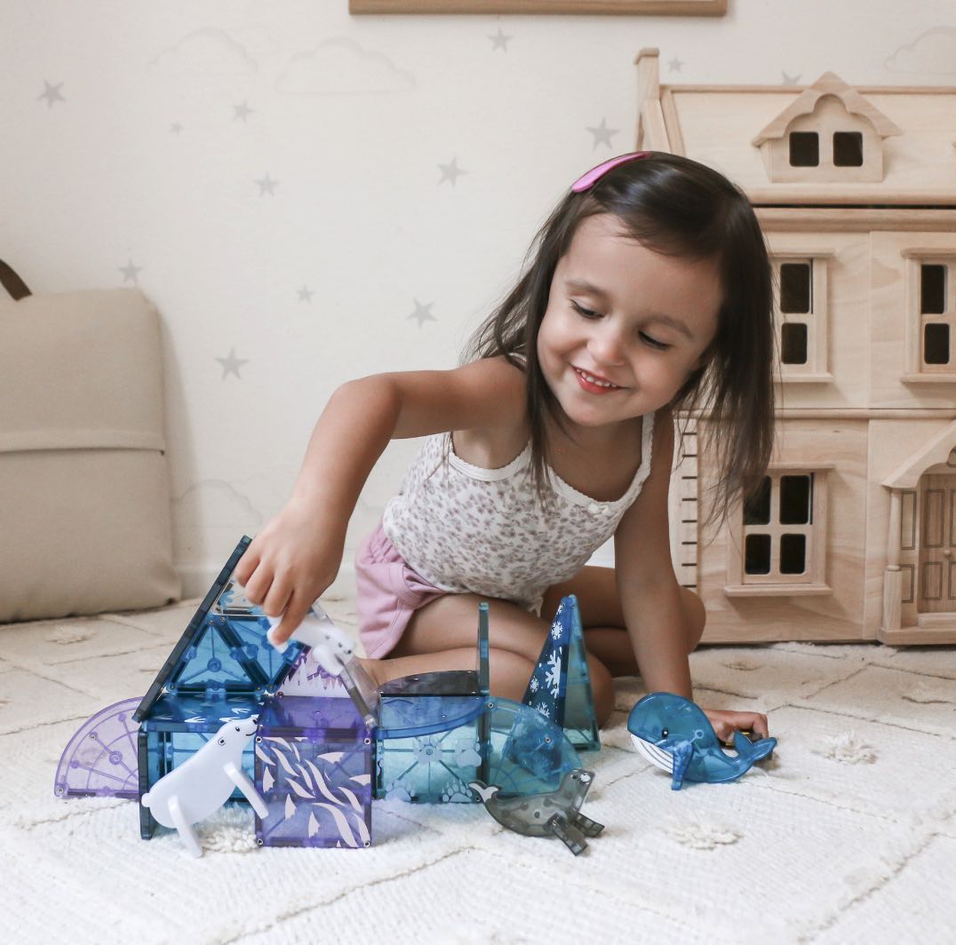 MAGNA-TILES Arctic Animals 25-Piece Set