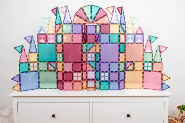 澳洲Connetix磁力片天花板-120 Piece Pastel Creative Pack